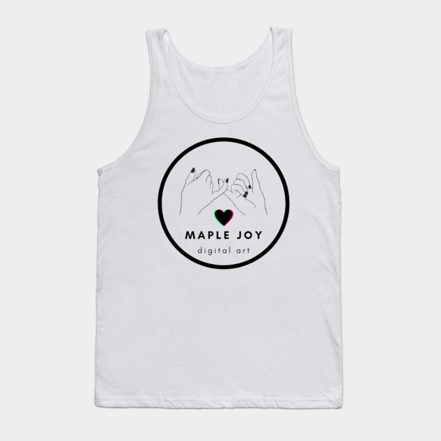 Maple Joy logo with pinky promise Tank Top by maplejoyy
